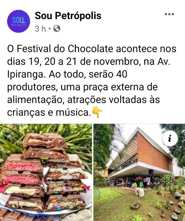 Villa Casa Do Lenhador Petrópolis Esterno foto